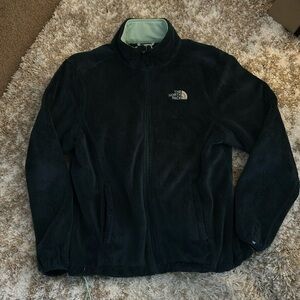 Blue north face jacket
